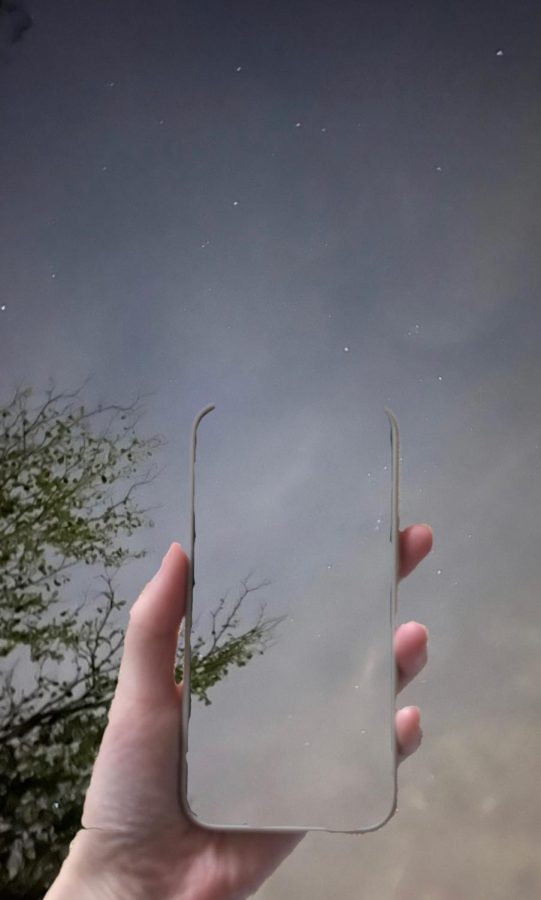 Phone at the Sky